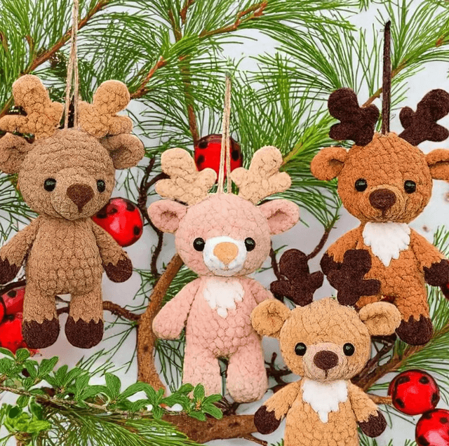 🎄✨Décoration sapin rennes🎄✨